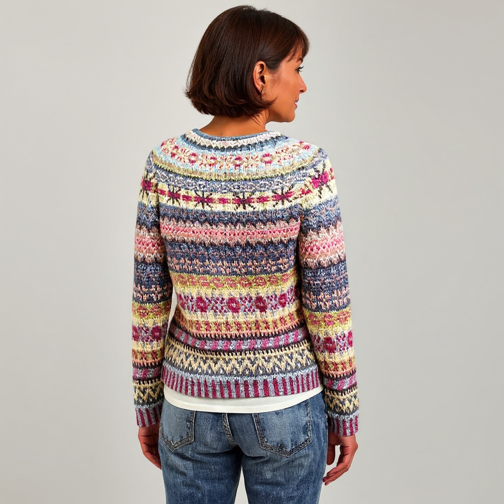 Holly vintage Icelandic jumper, third view | Ellie Dublin