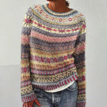 Holly vintage Icelandic knit jumper for women | Ellie Dublin