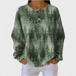 Caoimhe pine forest jumper for women by Ellie Dublin