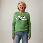 Jennifer vintage Icelandic jumper, second view | Ellie Dublin