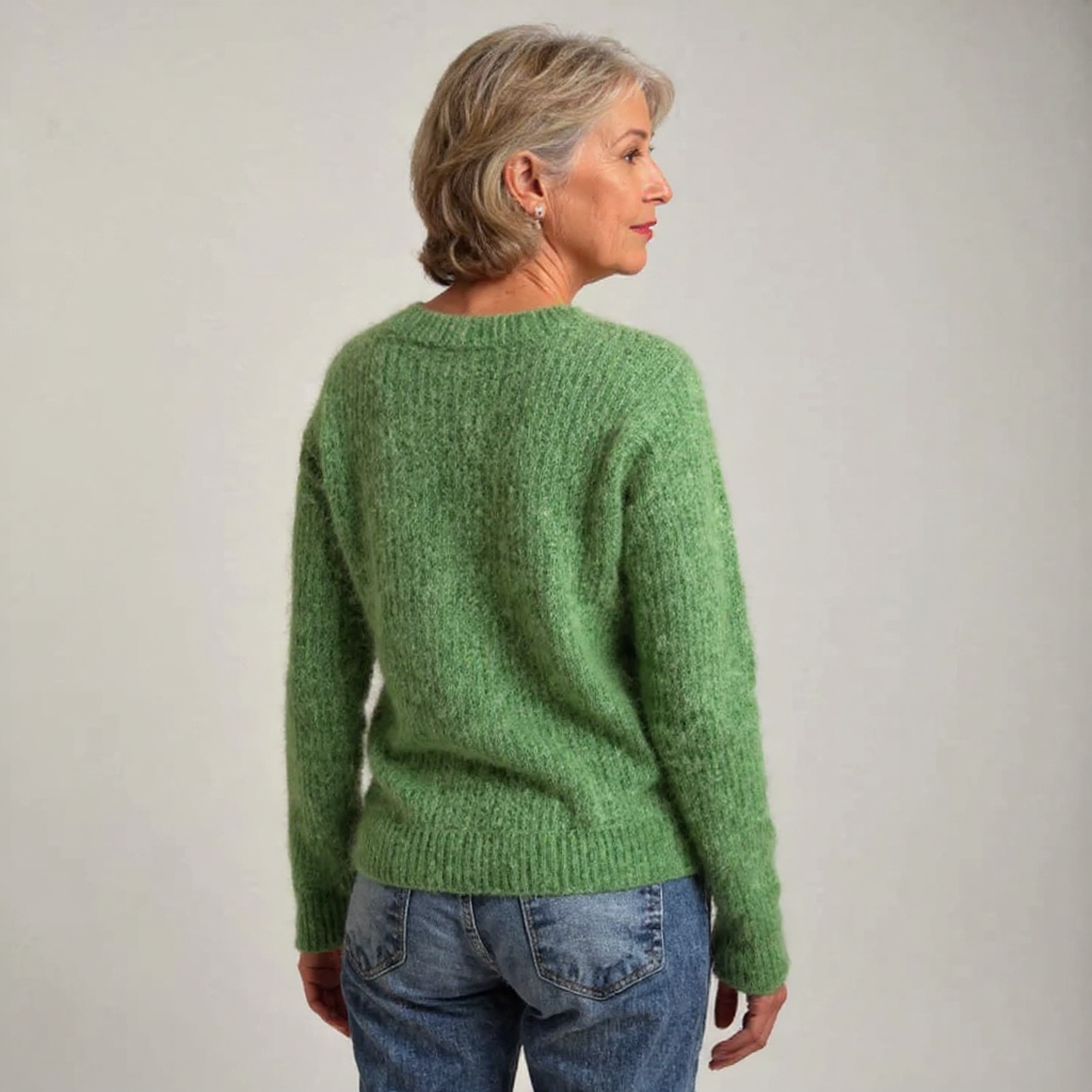 Jennifer vintage Icelandic jumper, third view | Ellie Dublin