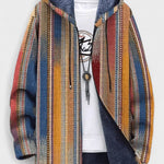 Roisin striped hooded cardigan for women | Ellie Dublin