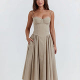Amaria | Elegant Midi Dress
