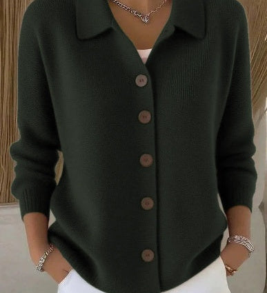 Josephine collared cardigan, third colourway | Ellie Dublin