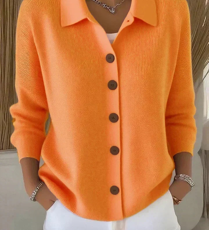 Josephine collared cardigan, fifth colourway | Ellie Dublin