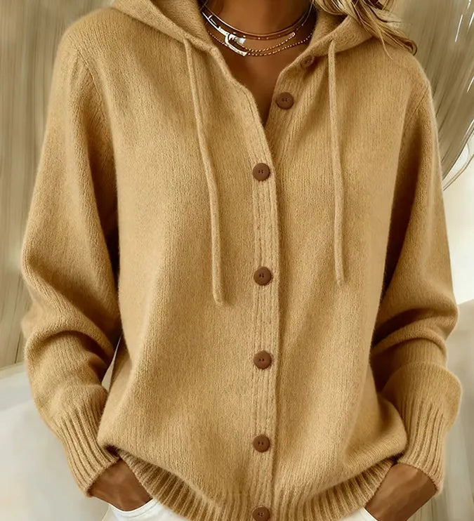 Brenda cardigan hoodie, third colourway | Ellie Dublin