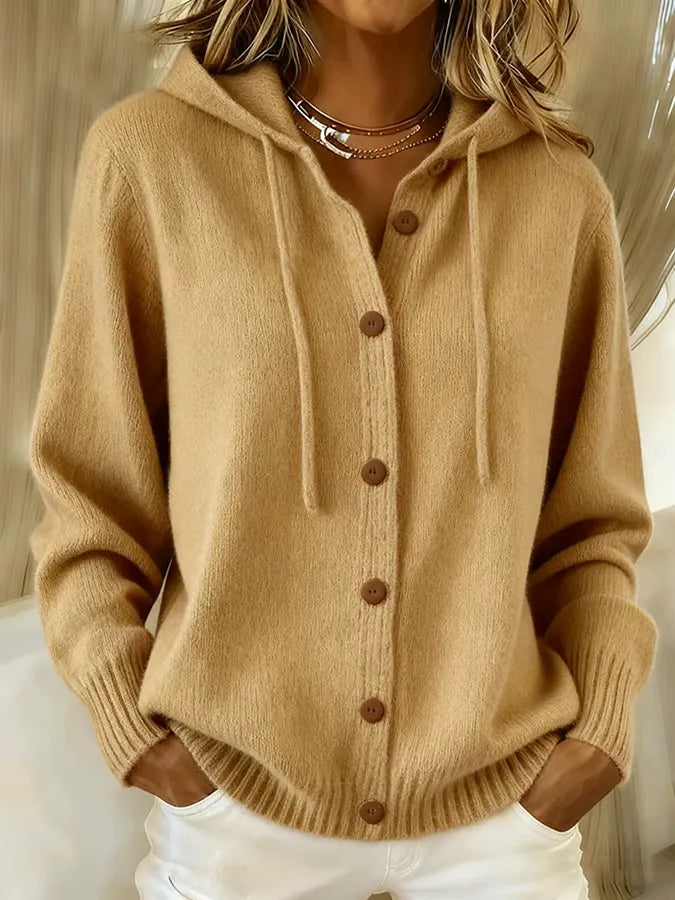 Brenda cardigan hoodie, third colourway | Ellie Dublin