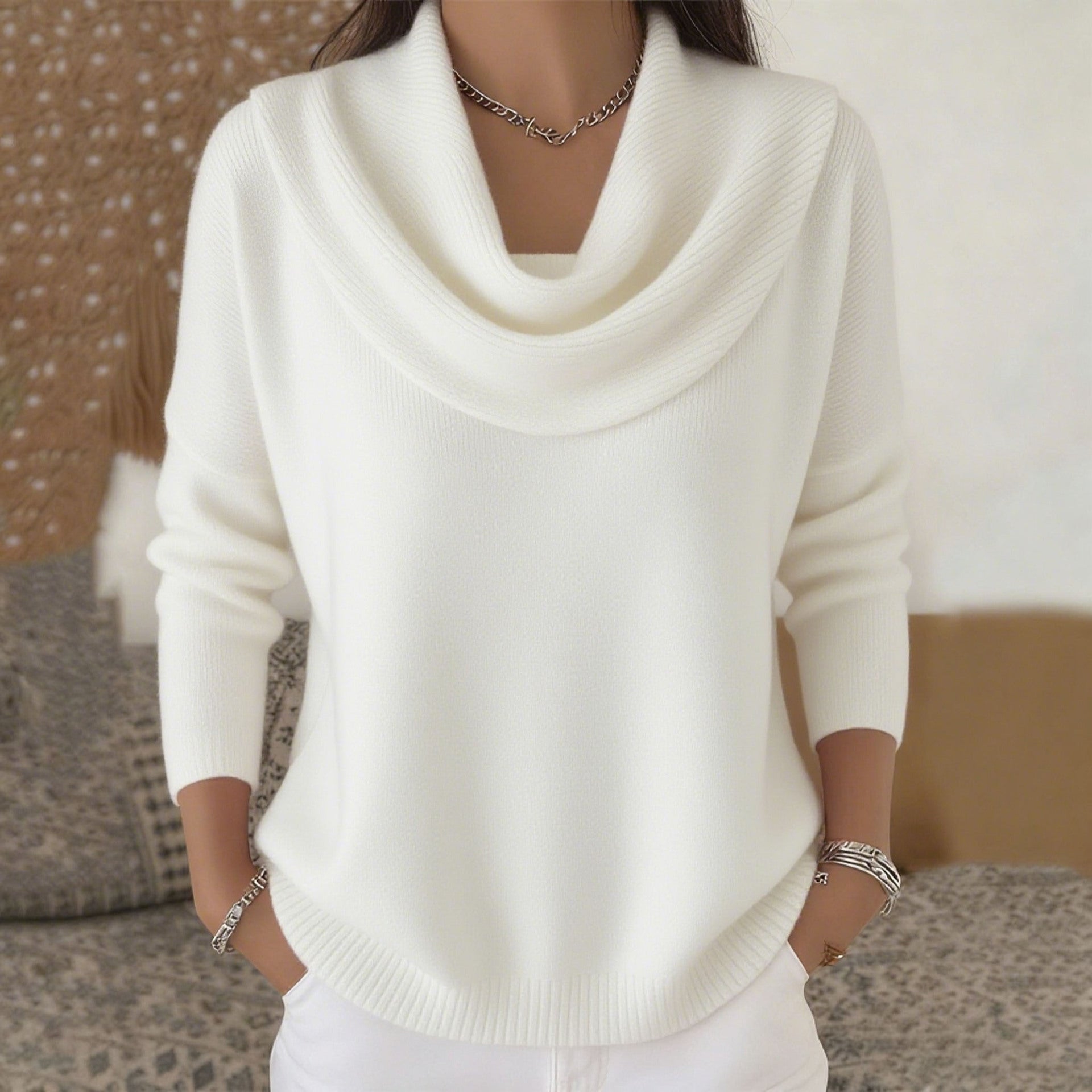 Juliette - Cowl Neck Jumper