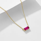 Livia – Silver Necklace Featuring Delicate Small Pendant