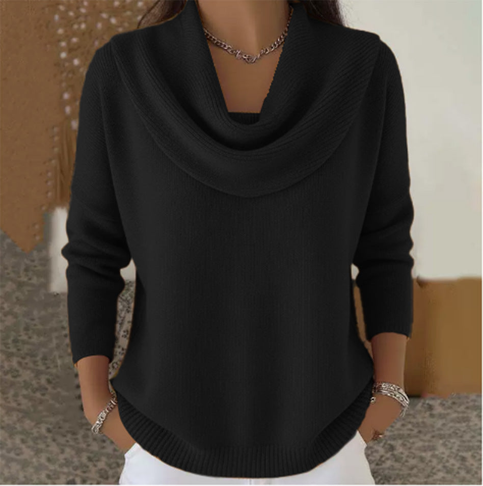 Juliette cowl neck jumper, third colourway | Ellie Dublin