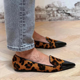 Avera - Leopard Print Charm Loafers