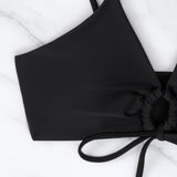 Clotilde | Front Knot Two-Piece Bikini Set