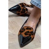 Avera - Leopard Print Charm Loafers