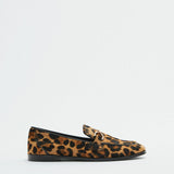 Adrianna - Striking Leopard Print Moccasins
