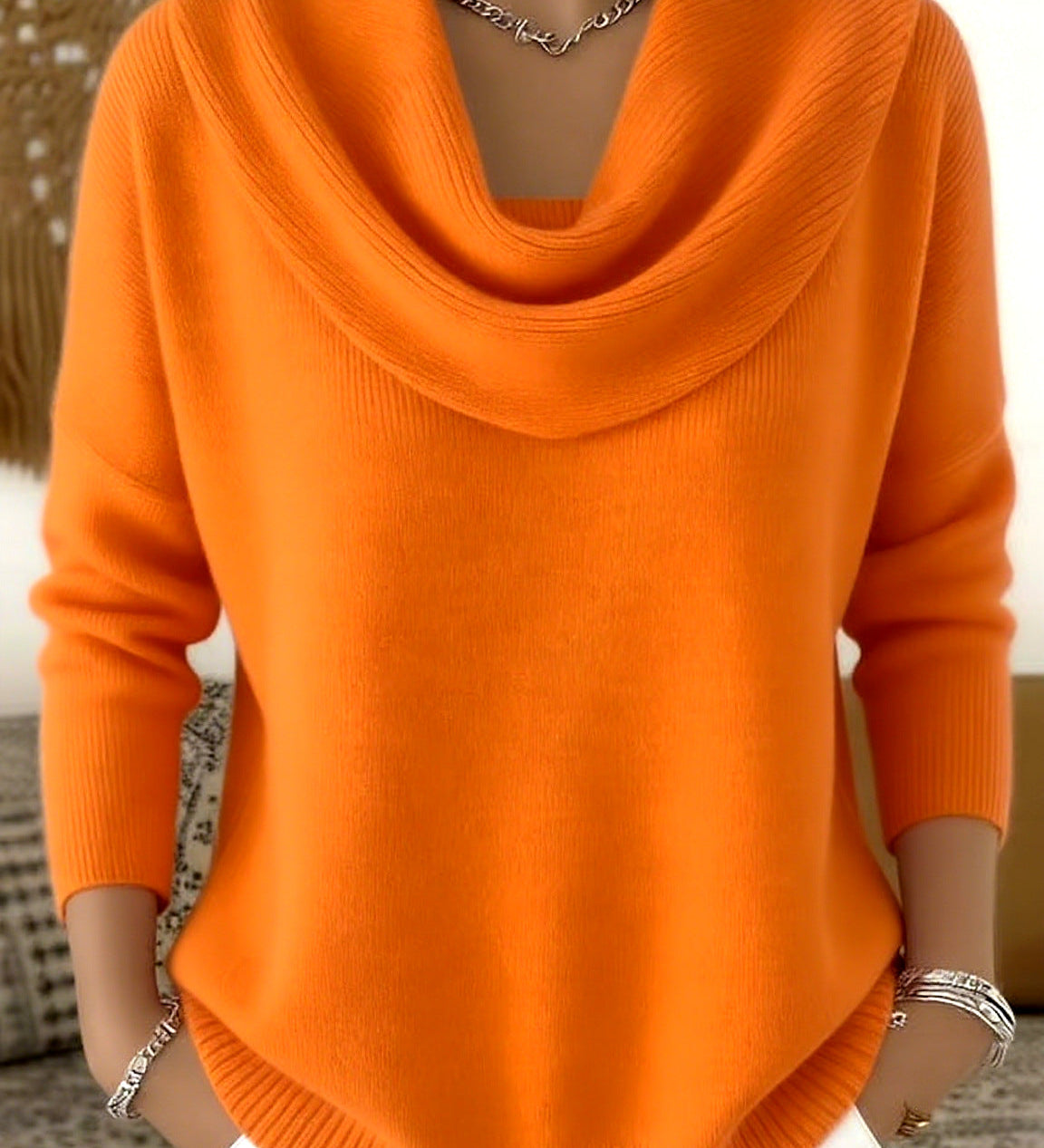 Juliette - Cowl Neck Jumper
