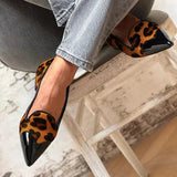 Avera - Leopard Print Charm Loafers
