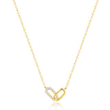 Karine – Elegant Silver Necklace Featuring a Petite Circular Pendant