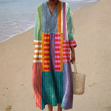 Alix - Flattering Printed Summer Dress