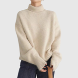 Amaya | Premium Cashmere Roll Neck Sweater