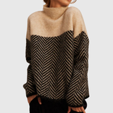 Norah | Cozy Cotton High Neck Sweater