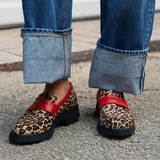 Roxie - Animal Print Loafers
