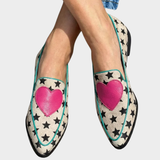 Marisol - Playful Heart-Shaped Loafers