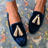 Celestia - Chic Fringe Loafers