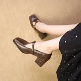 Maëlle | Classic French Mary Jane Shoes