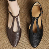 Inès | Kepa Leather Mary Jane Shoes