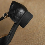 Inès | Kepa Leather Mary Jane Shoes