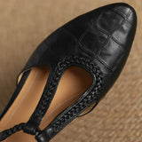 Inès | Kepa Leather Mary Jane Shoes