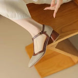 Agnès | Elegant Mid Heeled Shoes