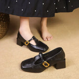 Maëlle | Classic French Mary Jane Shoes