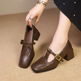 Maëlle | Classic French Mary Jane Shoes