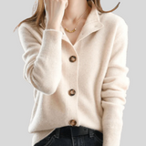 Stéphanie | Vintage-Inspired Cashmere Cardigan