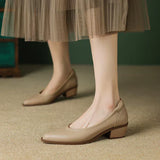 Camille | Stylish Mid-Heel Footwear
