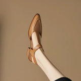 Claire | Aurenza Buckled Footwear