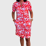 Jeanne | Flattering Avenue Walk Dress