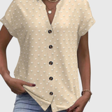Élodie | Relaxed V-Neck Tee