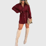 Sylvie | Elegant Pinafore Dress