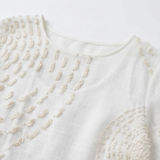Anaïs - Casual embroidered dress for women.