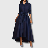 Martine | Perfect Buttoned Maxi Dress for Parties