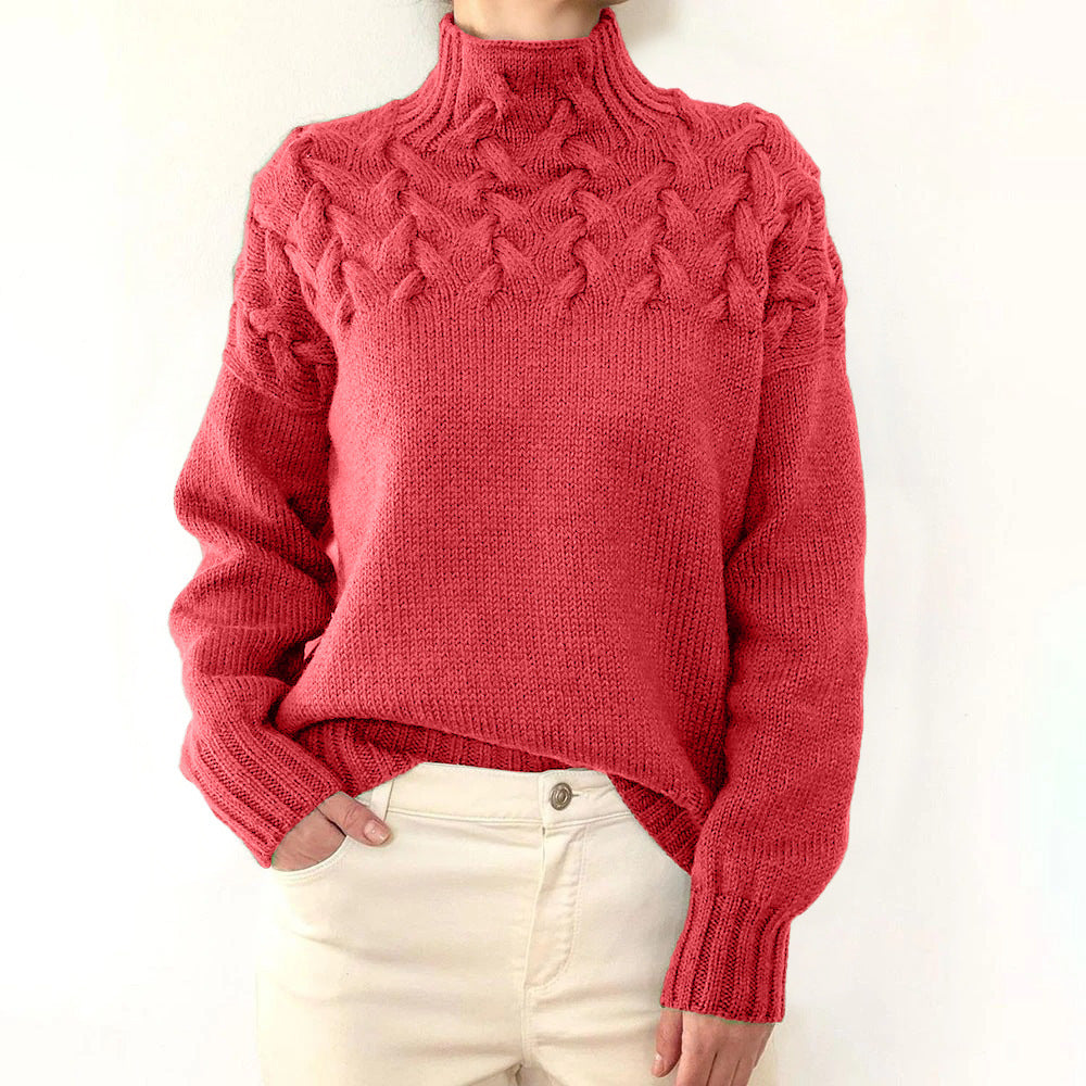 Nina | Cozy Knit Turtleneck