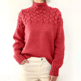 Nina | Cozy Knit Turtleneck