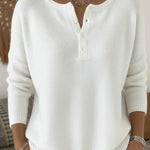 Helena henley knit jumper, sixth colourway | Ellie Dublin