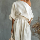 Mila™ | Two-Piece Off-the-Shoulder Set