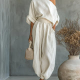 Mila™ | Two-Piece Off-the-Shoulder Set