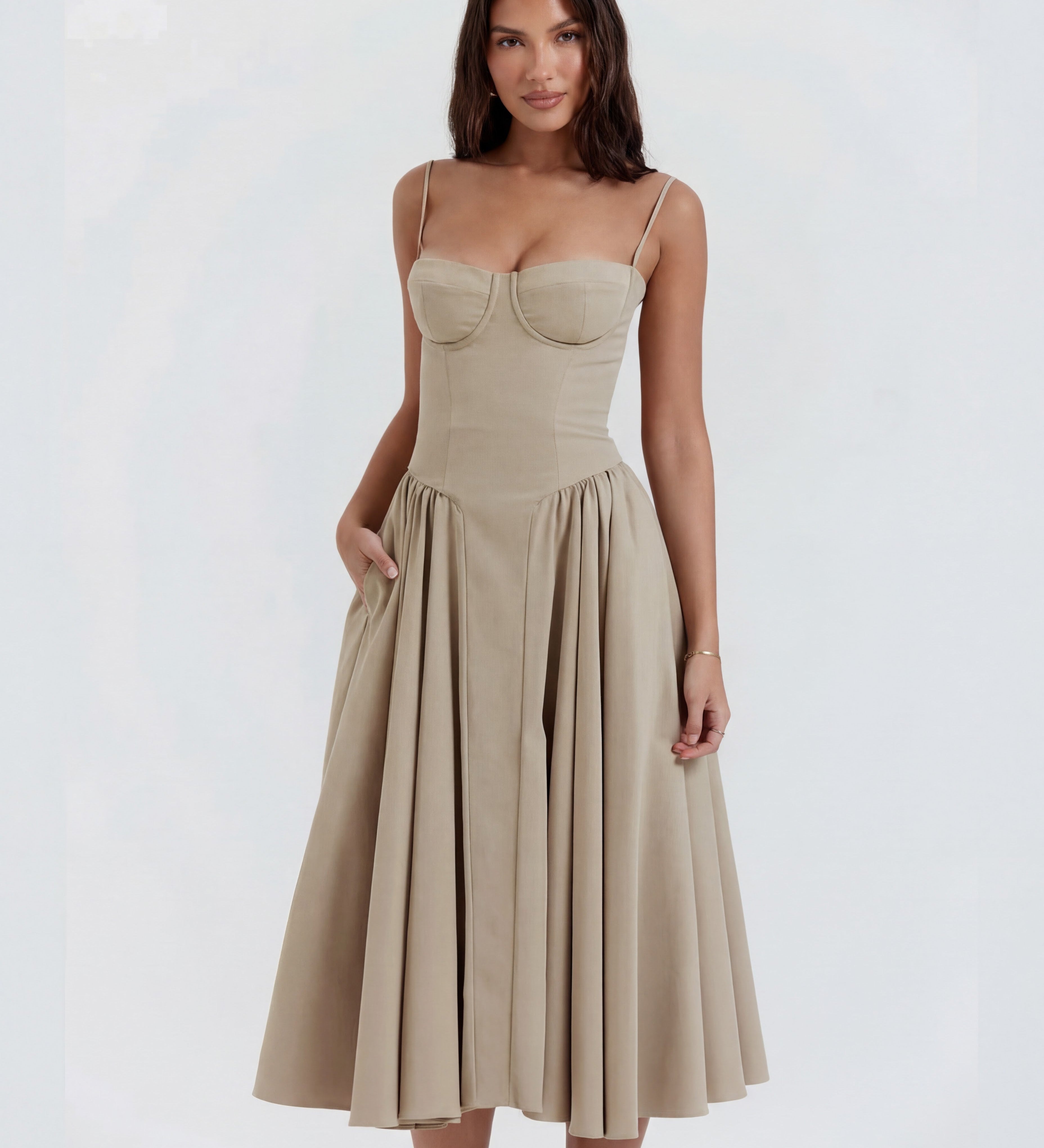 Amaria | Elegant Midi Dress