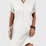 Jeanne | Draped Dress