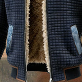 MATEO | Padded Jacket Featuring Denim Accents
